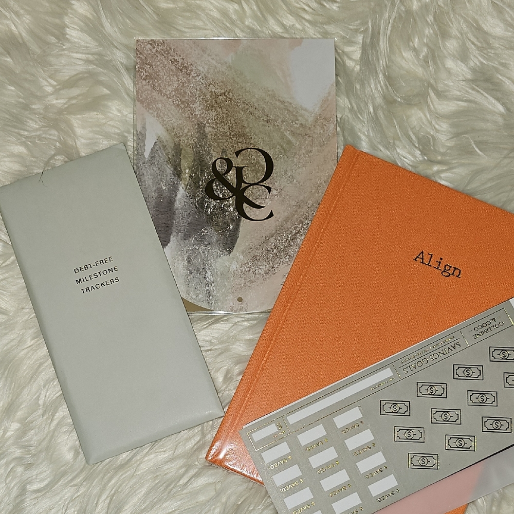 Orange Align Journal with Accessories